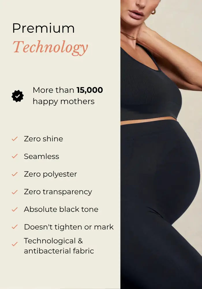 Maternity Support Leggings – Daily Comfort & Gentle Belly Support