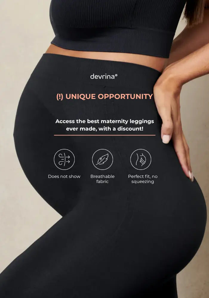 Maternity Support Leggings – Daily Comfort & Gentle Belly Support